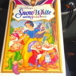 Walt Disney's Masterpiece Snow White and the seven Dwarfs vintage VHS